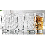 Drinking Glasses Set Of 4 Highball Glass Cups Bar Glasses