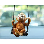 Cute Swinging Monkey Car Mirror Hanging Accessories for Car Interior