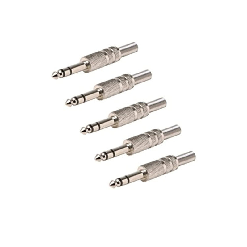 C E Cne78145 1 4 Inch Stereo Plug Metal Handle 5 Pack