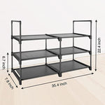 Narrow Stackable Shoe Shelf