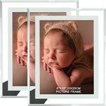 Glass Picture Frames In Multiple Textures Fro Gifts