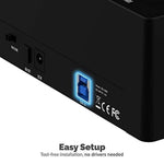 Sabrent 4 Bay Usb 3 0 Sata 2 5 3 5 Ssd Hdd Docking Station Usb 3 0 To Sata External Hard Drive Lay Flat Docking Station For 2 5 Or 3 5In Hdd Ssd
