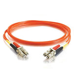 C2G Cables To Go 36335 Lc Lc Lszh Duplex 50 125 Multimode Fiber Patch Cable 5 Meters Orange