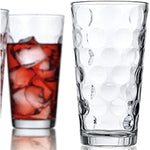 Drinking Glasses Set Of 4 Highball Glass Cups Bar Glasses