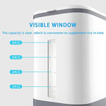 Large Grain Container Storage With Lid Measuring Cylinder