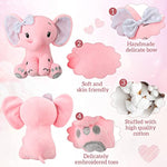 3 Pieces Cute Plushie Elephant Stuffed Toys