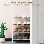 Adjustable Shoe Shelf Storage Organizer