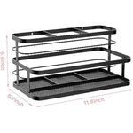 Bathroom Hair Styling Tools Organizer Basket for Hair Dryer, Flat Iron, Curling Wand