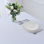 Rectangle Textured Tablecloth Waterproof Spillproof Wrinkle Free Table Cloth