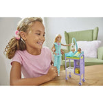 Baby Doctor Theme With Blonde Fashion Doll 2 Baby Dolls Furniture Accessories
