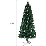 Optical Fiber Christmas Artificial Tree With Led Rgb