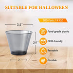 10 Oz Clear Disposable Plastic Cups For Wedding Thanksgiving Mothers Day Christmas Party