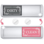 Stylish Dishwasher Magnet Clean Dirty Sign for Kitchen