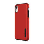 Incipio Dualpro Dual Layer Case For Iphone Xr 6 1 With Hybrid Shock Absorbing Drop Protection Iridescent Red Black 1