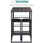 Dining Room Wooden Kitchen Table And Pu Cushion Chair Sets