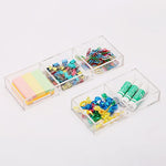 Sticky Note Dispenser Clear Acryli Organizer