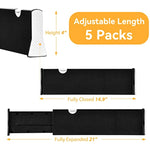 Drawer Dividers Organizer 5 Pack