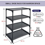 Narrow Stackable Shoe Shelf