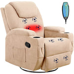 Recliner With Massage And Heating Functions