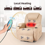 Recliner With Massage And Heating Functions