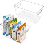 Food Storage Bins with Handle for Refrigerator