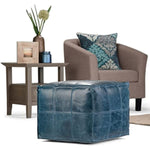 Square Pouf For The Living Room Bedroom