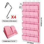 Large Fabric Pockets Hanging Shoe Rack