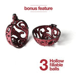 Christmas Ball Ornaments Set With Different Contrast Colors