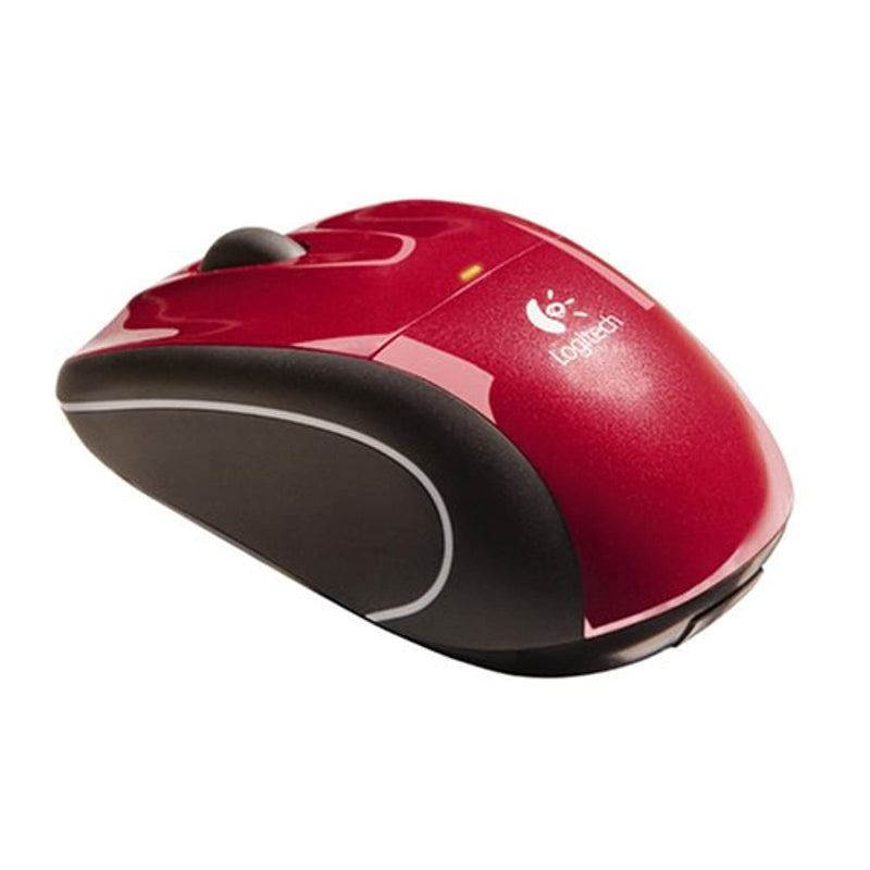Logitech V320 Cordless Optical Mouse For Notebooks Red 1