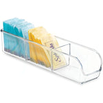 Plastic Packet Organizer Kitchen Storage Containers for Sugar, Salt, Pepper, Sweeteners & Tea Bags