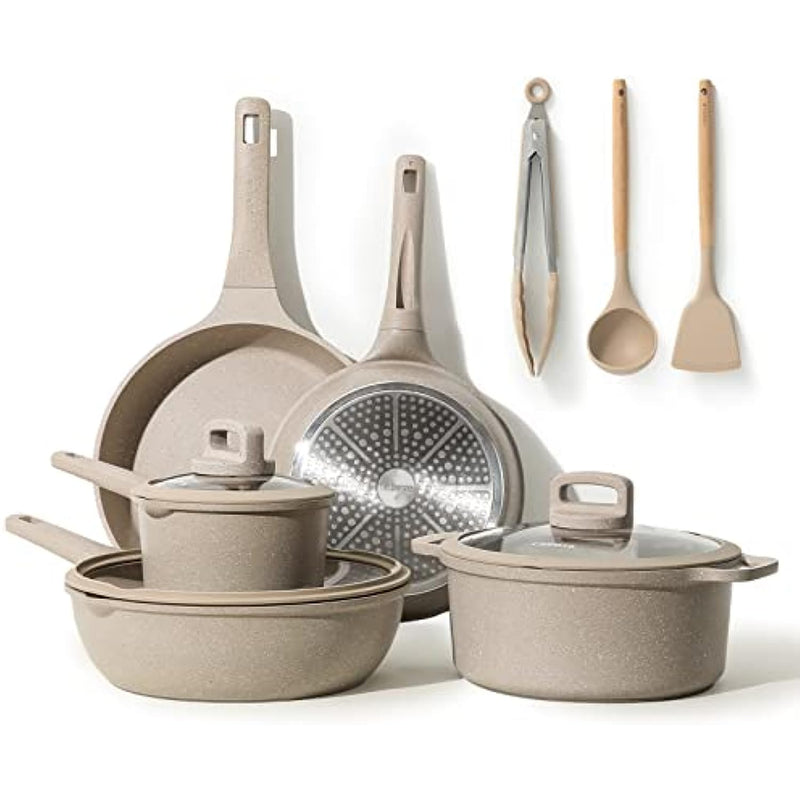 11Pcs-Kitchen-Cookware-Sets,-Stackable-Induction-Cookware