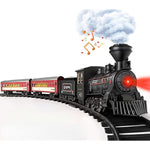Metal Alloy Electric Trains W Steam Locomotive