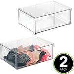 Plastic Stackable Closet Storage
