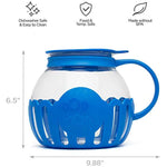 Micro Pop Microwave Popcorn Popper With Temperature Safe Glass