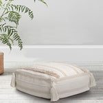 Braided Handwoven Casual Ottoman Pouf Cover