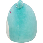 12 Inch Teal Frog With Mint Green Belly Plush