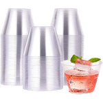 10 Oz Clear Disposable Plastic Cups For Wedding Thanksgiving Mothers Day Christmas Party