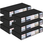 Under bed Storage Containers With Durable Handles For Clothes, Bedding and Toys