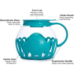 Micro Pop Microwave Popcorn Popper With Temperature Safe Glass