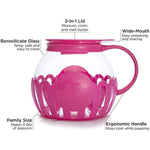 Micro Pop Microwave Popcorn Popper With Temperature Safe Glass