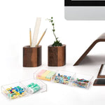 Sticky Note Dispenser Clear Acryli Organizer