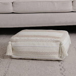 Braided Handwoven Casual Ottoman Pouf Cover