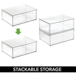 Plastic Stackable Closet Storage