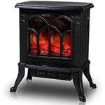 Portable Fireplace Stove With 3D Realistic Flame Effect