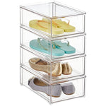 Plastic Stackable Closet Storage