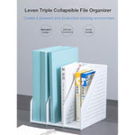 High Impact Polystyrene Collapsible Magazine File Holder