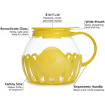 Micro Pop Microwave Popcorn Popper With Temperature Safe Glass