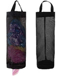 Mesh Grocery Bag Holder Hanging Storage Bag Dispenser