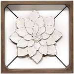 Home Decor S21053 Wall Decor 15 75 W X 2 75 D X 15 75 H Dark Walnut