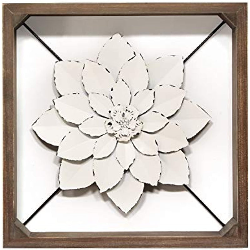 Home Decor S21053 Wall Decor 15 75 W X 2 75 D X 15 75 H Dark Walnut